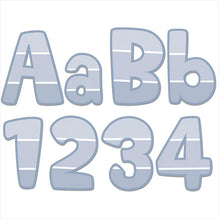 Load image into Gallery viewer, CTP Painted Palette Slate Gray Paint Chip 4" Designer Letters