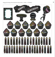 Load image into Gallery viewer, CTP Happy Birthday Mini Bulletin Board Set
