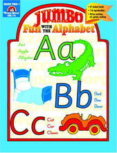 Load image into Gallery viewer, EVAN-MOOR Jumbo Fun With the Alphabet Teacher Reproducibles