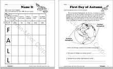 Load image into Gallery viewer, EVAN MOOR Seasonal Activities, Grades 3-5  Teacher Reproducibles