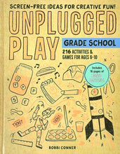 Load image into Gallery viewer, Grade School-Unplugged Play-OVER 200 SCREEN FREE GAMES AND ACTIVITIES AGES 6-10