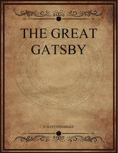 Load image into Gallery viewer, CLASSIC EDITIONS:THE GREAT GATSBY BY F.SCOTT FITZGERALD