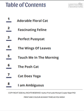 Load image into Gallery viewer, AMAZING CATS ART COLOURING BOOK  EBOOK DOWNLOAD