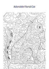 Load image into Gallery viewer, AMAZING CATS ART COLOURING BOOK  EBOOK DOWNLOAD
