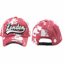 Load image into Gallery viewer, ROBIN RUTH EXCLUSIVE:ORIGINAL ROBIN RUTH BRAND LONDON SIGNATURE  BASEBALL CAP