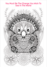 Load image into Gallery viewer, INSPIRATIONAL ART COLOURING EBOOK