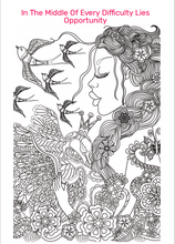 Load image into Gallery viewer, INSPIRATIONAL ART COLOURING EBOOK