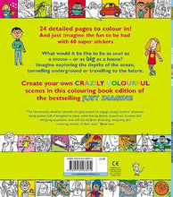 Load image into Gallery viewer, Just Imagine: Colouring Book with Stickers
