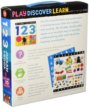 Load image into Gallery viewer, My First Puzzle Set: 123 Jigsaw and Book (My First Puzzle Set)