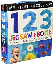 Load image into Gallery viewer, My First Puzzle Set: 123 Jigsaw and Book (My First Puzzle Set)