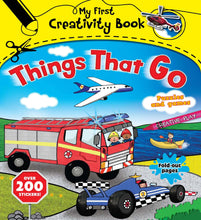Load image into Gallery viewer, My First Creativity Book – Things That Go! - ONLINE SCHOOL BOOK FAIRS