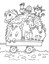 Load image into Gallery viewer, Diggers and Trucks Colouring Book - ONLINE SCHOOL BOOK FAIRS