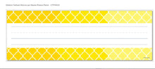 Load image into Gallery viewer, CTP Ombre Yellow Moroccan Name Plates Paint

