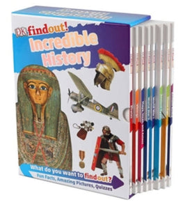 DK Incredible History Findout! (8-Book Box Set)