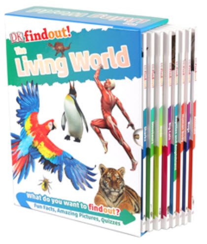 DK Living World (DK Findout!)(8-Book Box Set)