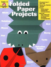 Load image into Gallery viewer, EVAN MOOR Folded Paper Projects Grades 1-6 Teacher Reproducibles

