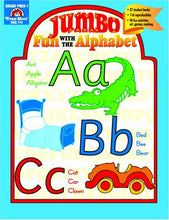 Load image into Gallery viewer, EVAN-MOOR Jumbo Fun With the Alphabet Teacher Reproducibles

