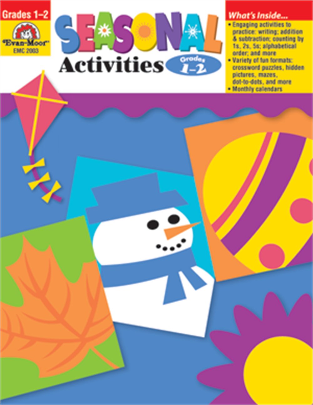 EVAN MOOR Seasonal Activities, Grades 1-2 Teacher Reproducibles