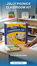 Load image into Gallery viewer, Jolly Phonics Classroom Kit (in print letters) TEACHER CLASSROOM RESOURCES (Updated for 2026) now includes 12 months of full access to Jolly Classroom
