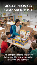 Load image into Gallery viewer, Jolly Phonics Classroom Kit (in print letters) TEACHER CLASSROOM RESOURCES (Updated for 2026) now includes 12 months of full access to Jolly Classroom
