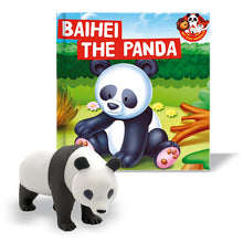 Load image into Gallery viewer, Baihei the Panda Book and Figure
