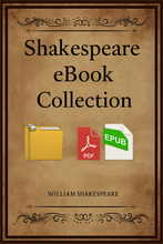 Load image into Gallery viewer, CLASSIC EDITIONS THE SHAKEPEARE EBOOK COLLECTION
