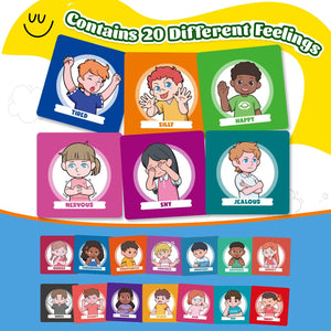 Feelings and Emotions Book Chart for Children