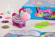 Load image into Gallery viewer, 3d Diamond Studio: Sparkly Unicorn box set
