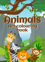 Load image into Gallery viewer, ANIMALS ART COLOURING EBOOK DOWNLOAD
