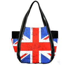 Load image into Gallery viewer, ROBIN RUTH EXCLUSIVE: VINTAGE UNION JACK BAG
