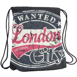 ROBIN RUTH EXCLUSIVE:ROBIN RUTH ORIGINAL BRAND Wanted Sport's Bag London City Black Navy