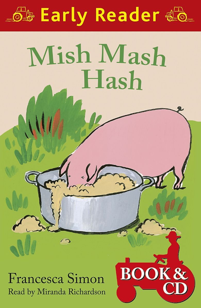 EARLY READER MISH MASH  HASH BOOK WITH AUDIO CD - ONLINE SCHOOL BOOK FAIRS 