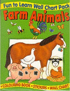 FUN TO LEARN WALL CHART PACK FARM ANIMALS