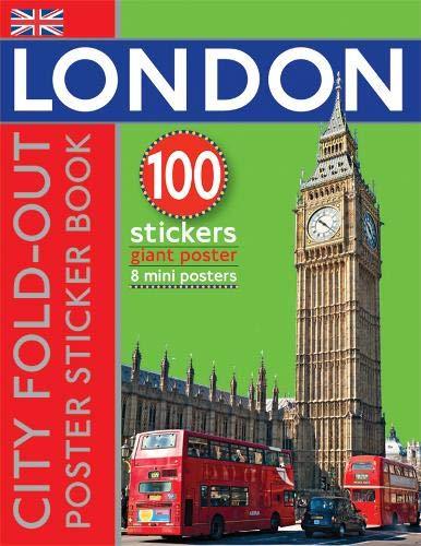 Fold-out London: Giant Wall Chart and Poster;Fold-Out Poster Sticker Book - ONLINE SCHOOL BOOK FAIRS 