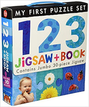 Load image into Gallery viewer, My First Puzzle Set: 123 Jigsaw and Book (My First Puzzle Set)
