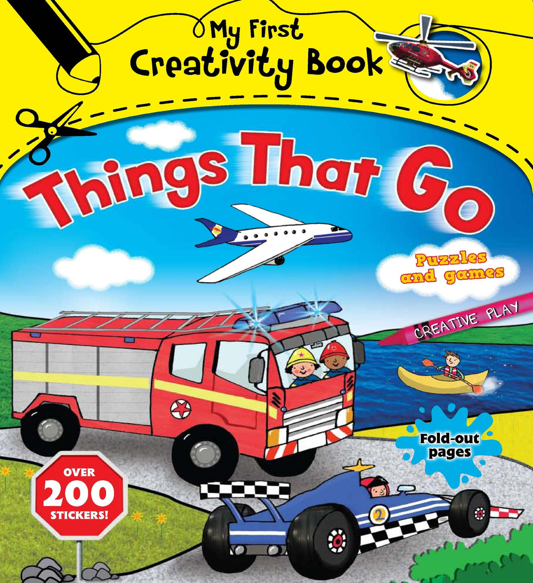 My First Creativity Book – Things That Go! - ONLINE SCHOOL BOOK FAIRS 