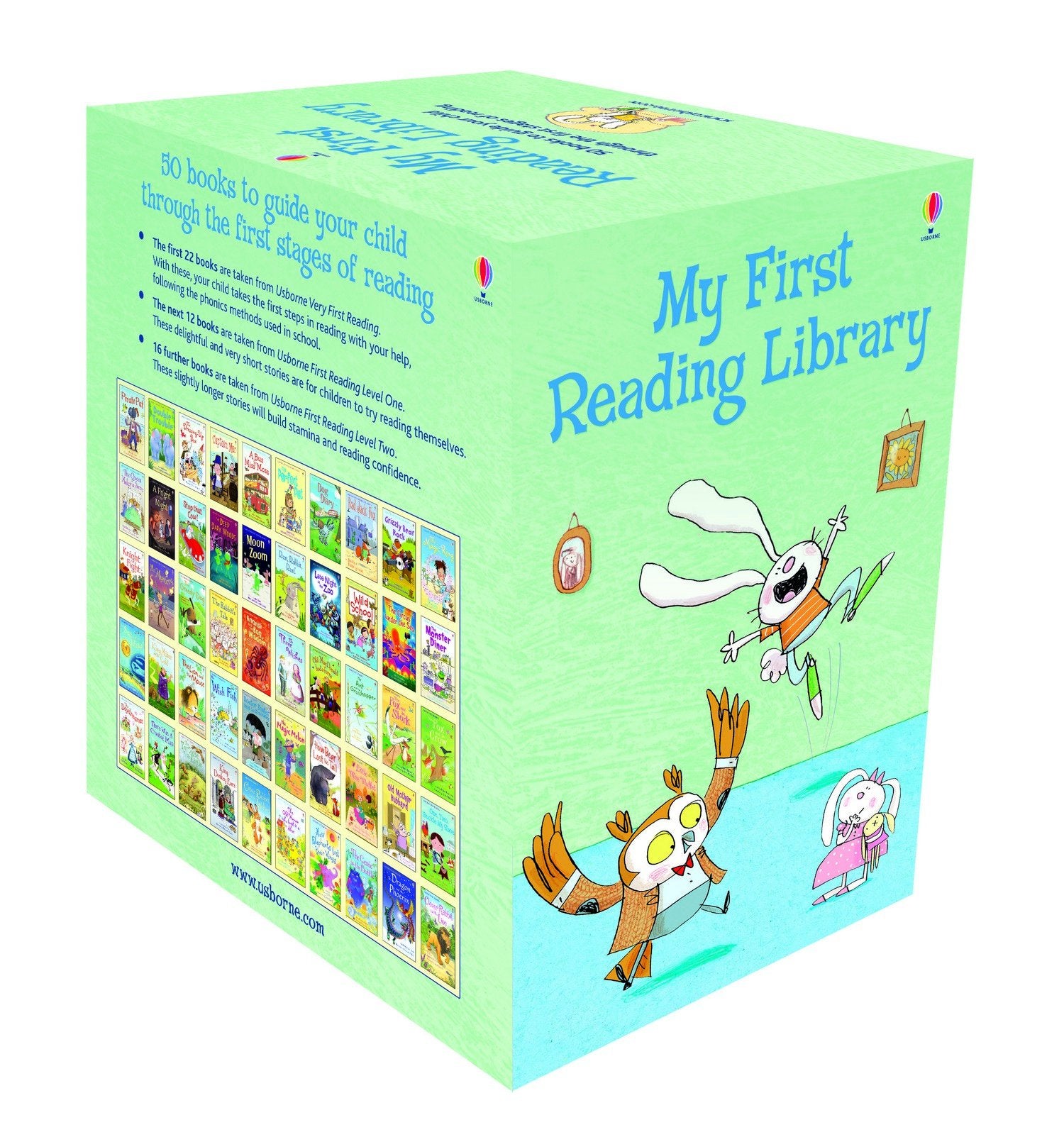USBORNE My First Reading Library, 50 Books BOXSET – ONLINE SCHOOL 