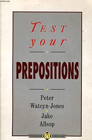 Test Your Prepositions Teacher Reproducibles