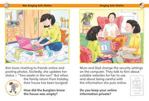 Children's Book of Keeping Safe: Includes Reward Chart and Over 50 Stickers. - ONLINE SCHOOL BOOK FAIRS 