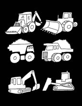 Load image into Gallery viewer, Diggers and Trucks Colouring Book - ONLINE SCHOOL BOOK FAIRS 
