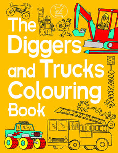 Diggers and Trucks Colouring Book - ONLINE SCHOOL BOOK FAIRS 