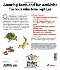 Everything Kids' Snakes, Lizards, And Other Scaly Creatures Book