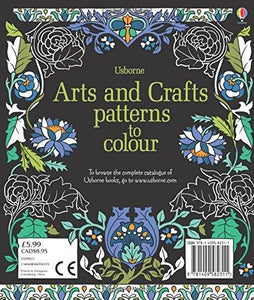 USBORNE Arts & Crafts Patterns to Colour - ONLINE SCHOOL BOOK FAIRS 
