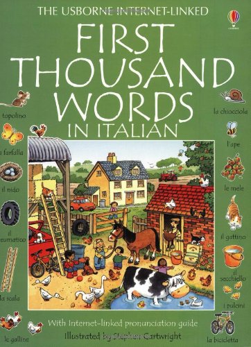 USBORNE  First 1000  Words in Italian