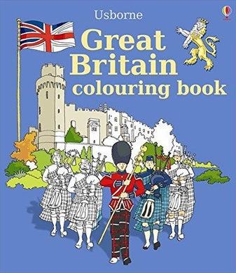USBORNE ART  GREAT BRITAIN  COLOURING BOOK - ONLINE SCHOOL BOOK FAIRS 
