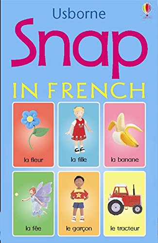 USBORNE Snap Cards in French