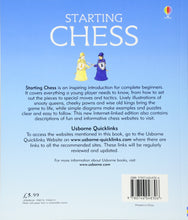 Load image into Gallery viewer, USBORNE Starting Chess (First Skills)
