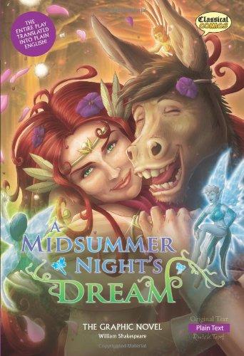 CLASSICAL COMICS A Midsummer Night's Dream: The Graphic Novel: Plain Text - ONLINE SCHOOL BOOK FAIRS 