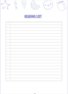 PRINTABLE HOMESCHOOL PLANNER