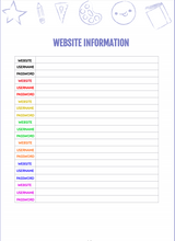 Load image into Gallery viewer, PRINTABLE HOMESCHOOL PLANNER
